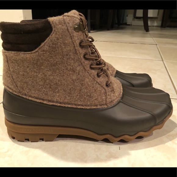 sperry avenue wool duck boot